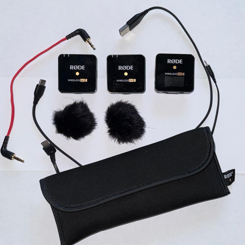 RØDE Wireless GO III NIEUWSTE MODEL – complete set, Muziek en Instrumenten, Microfoons, Ophalen of Verzenden, Zo goed als nieuw