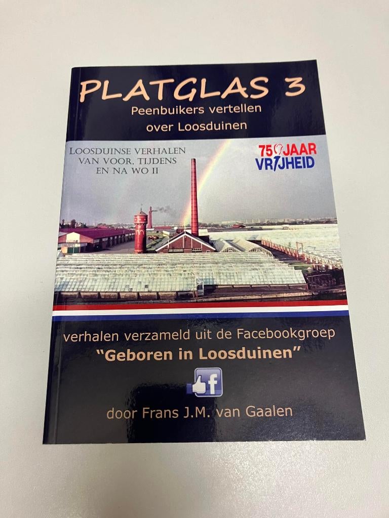 Platglas 3 Loosduinse verhalen voor tijdens na ww2, Ophalen of Verzenden, Tweede Wereldoorlog, Gelezen, Algemeen