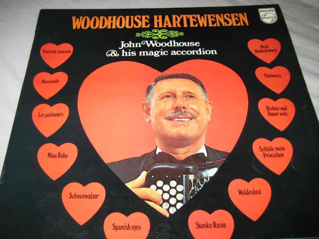 LP, John Woodhouse: Woodhouse Hartewensen, Ophalen of Verzenden, 1960 tot 1980, Zo goed als nieuw, 12 inch