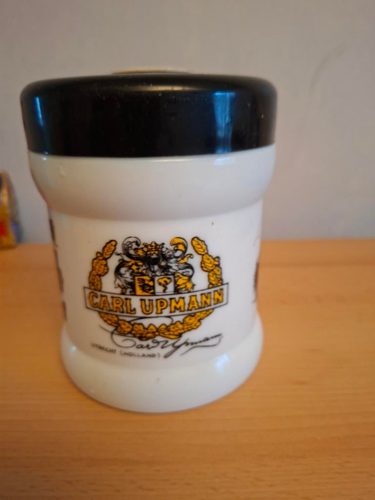 Carl Upmann tabakspot met stadsgezichten, Ophalen of Verzenden