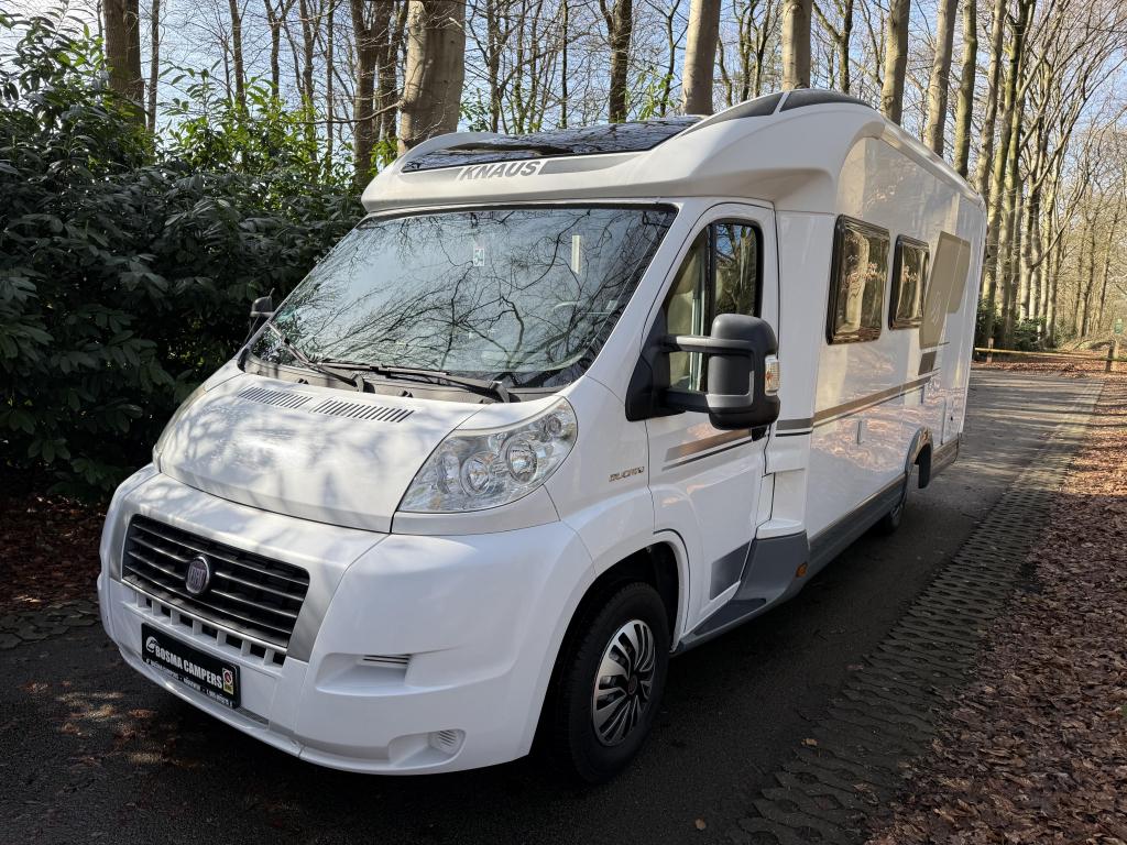 Knaus Sun Ti 650 Top-Indeling Airco 80000 km 2009, Ringverwarming, Fiat, Airbags, Luifel