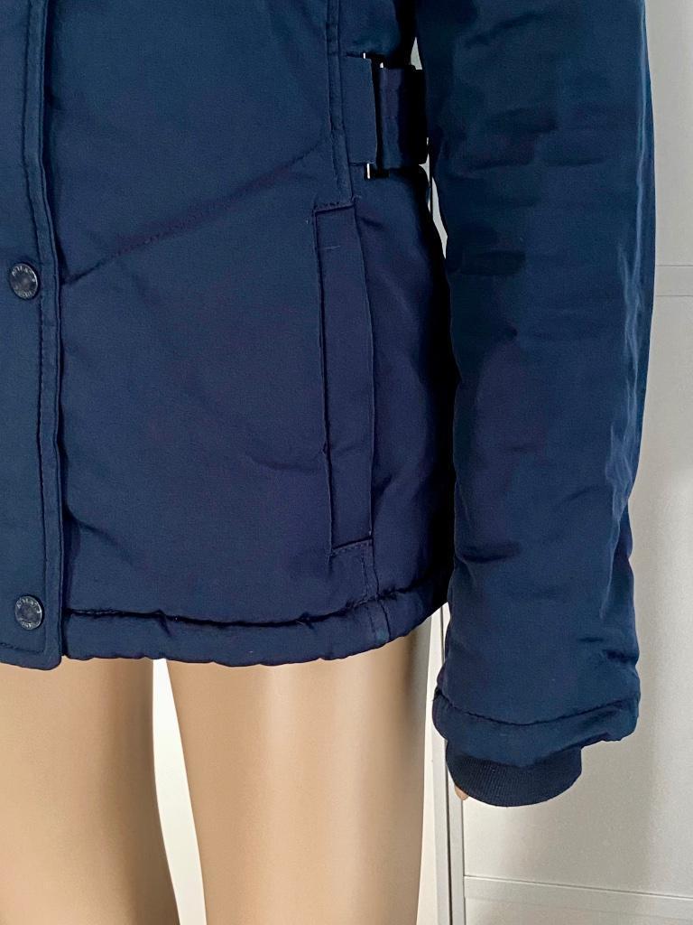 i556 Attentif maat 38=M jas winterjas jack puffer d-blauw, Kleding | Dames, Maat 38/40 (M), Blauw, Ophalen of Verzenden, Zo goed als nieuw