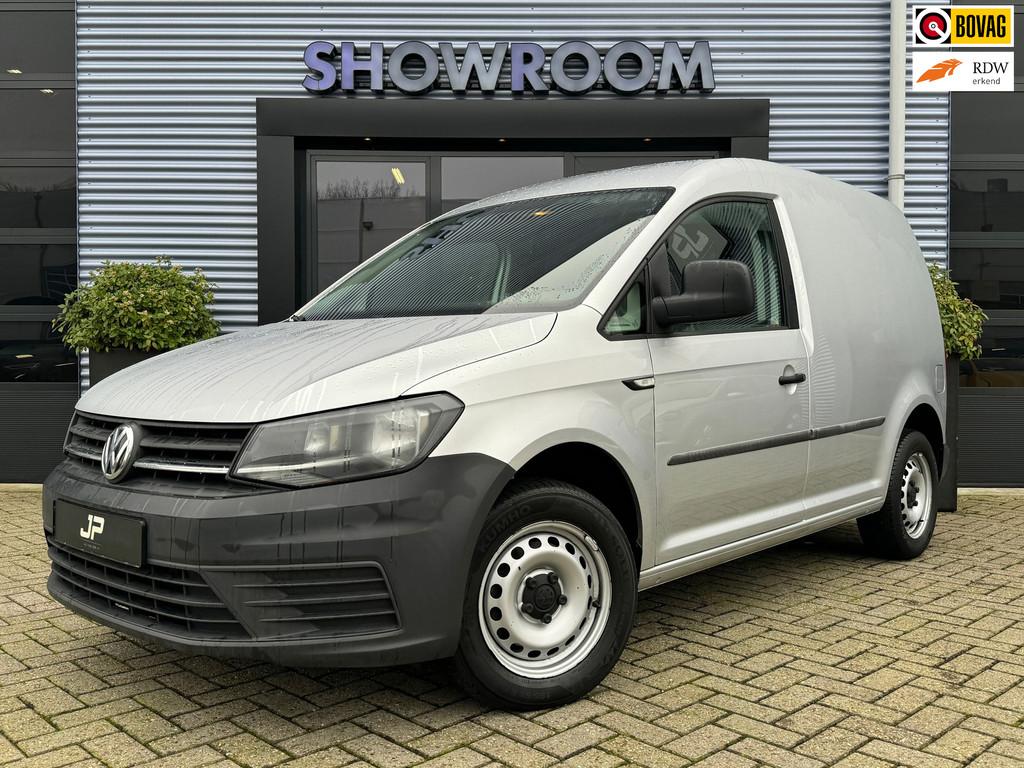 Volkswagen Caddy 2.0 TDI L1H1 Lederenstoelen, Trekhaak, Voorwielaandrijving, Start-stop-systeem, 1373 kg, Gebruikt