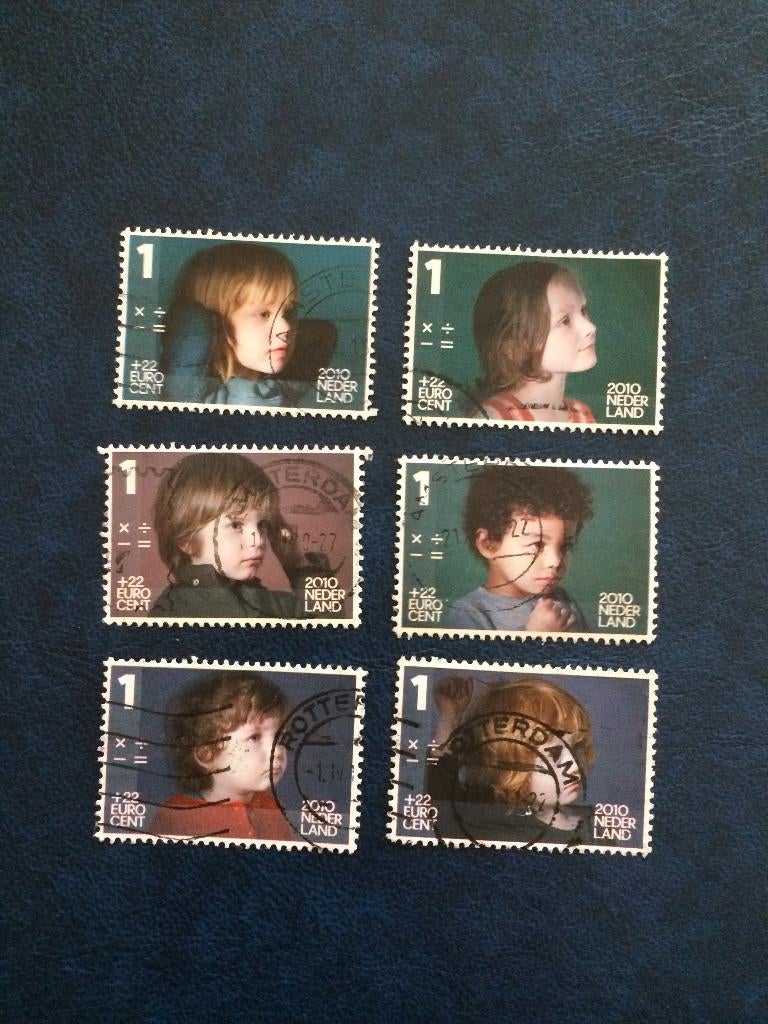 serie kinderpostzegels 2010, Verzenden, Na 1940, Gestempeld
