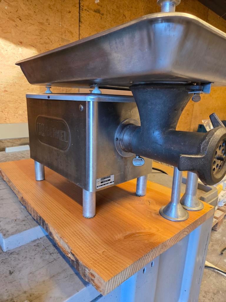 Gehaktmolen - US Berkel - vleesmolen, Ophalen of Verzenden, Gebruikt, Fornuis, Frituur en Grillen