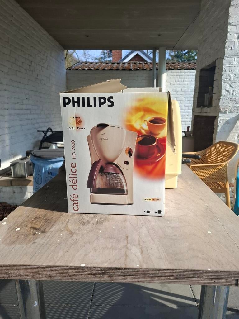 Philips Café Delice HD 7600 koffiezetapparaat, Witgoed en Apparatuur, Ophalen of Verzenden