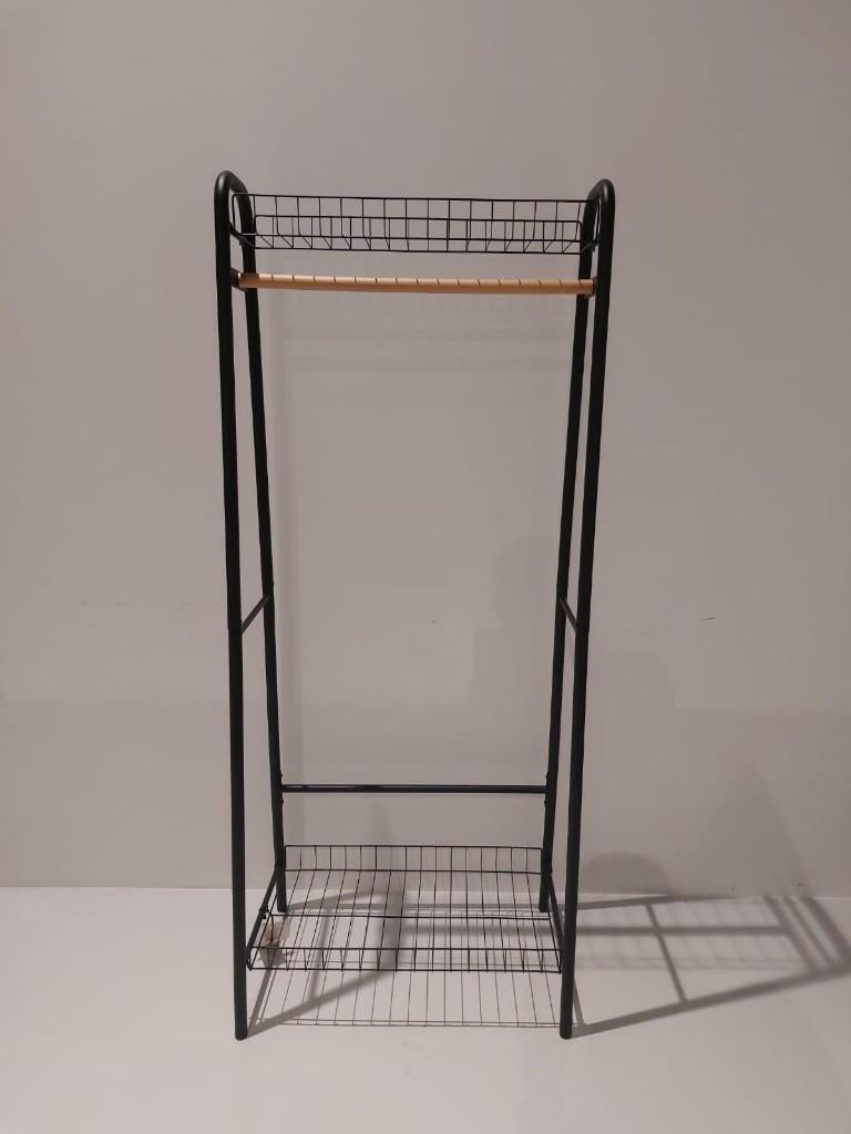 Woood Jovi Kledingrek - Metaal - Zwart, Ophalen, Nieuw