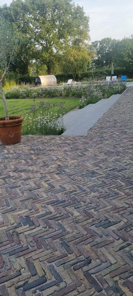 OUDE GEBAKKEN WAALFORMAAT / WAALTJES, Tuin en Terras, Tegels en Klinkers, Ophalen, Keramiek, Klinkers, Nieuw