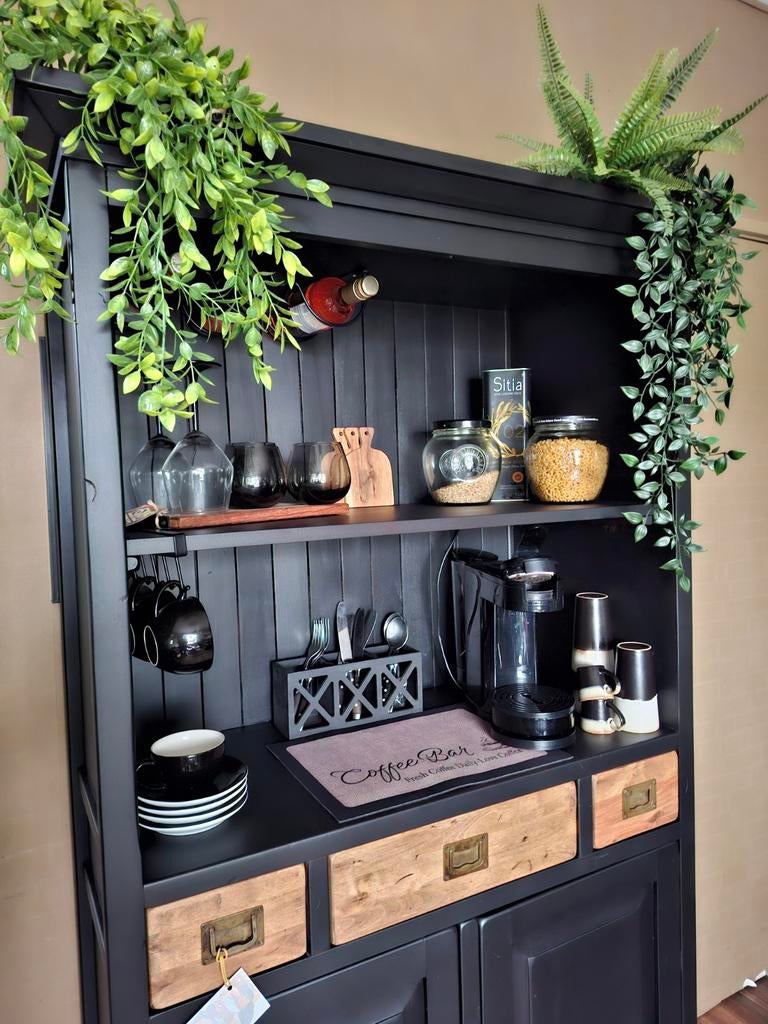 Trendy buffetkast Coffee corner, Ophalen of Verzenden, Zo goed als nieuw