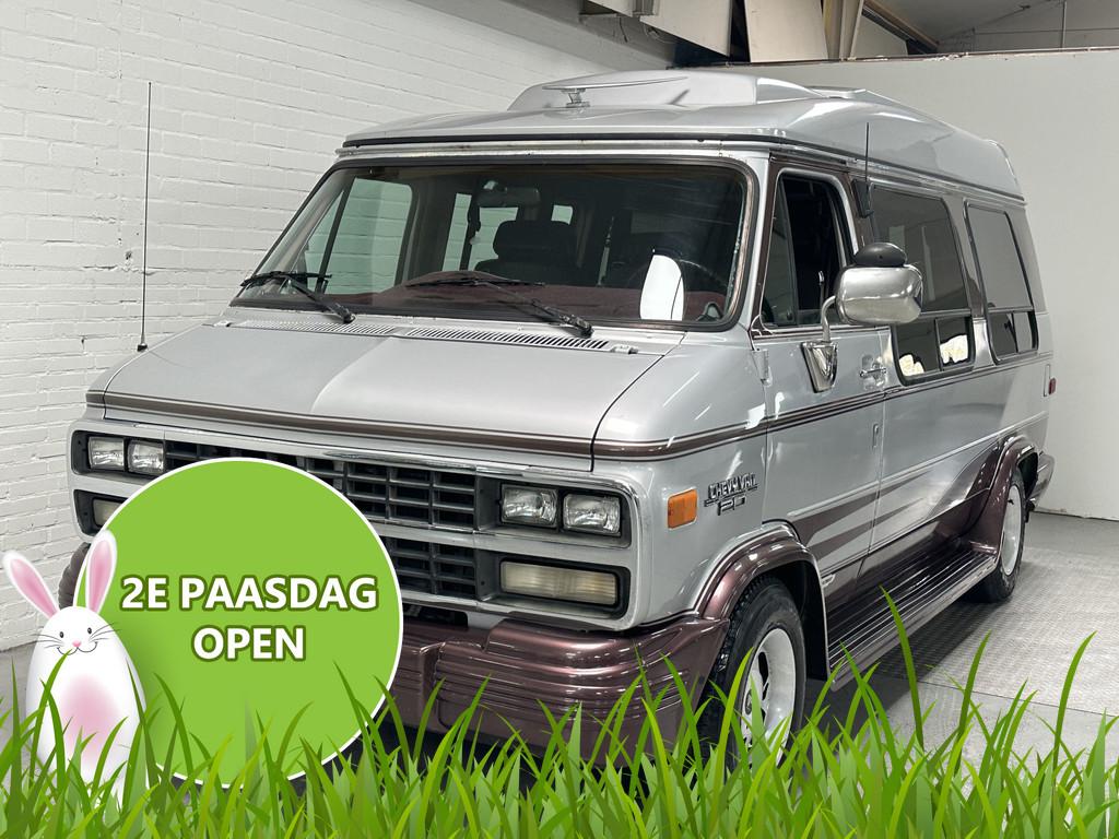 Chevrolet CHEVY VAN 20 CAMPER BUS 5.7 V8 (bj 1995), Caravans en Kamperen, Buscamper of Camperbus, Bedrijf, Info@neefoccasions.nl