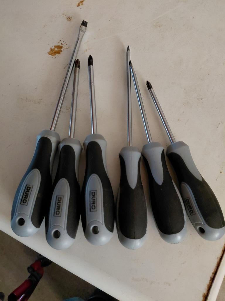 Schroevendraaier set, Ophalen