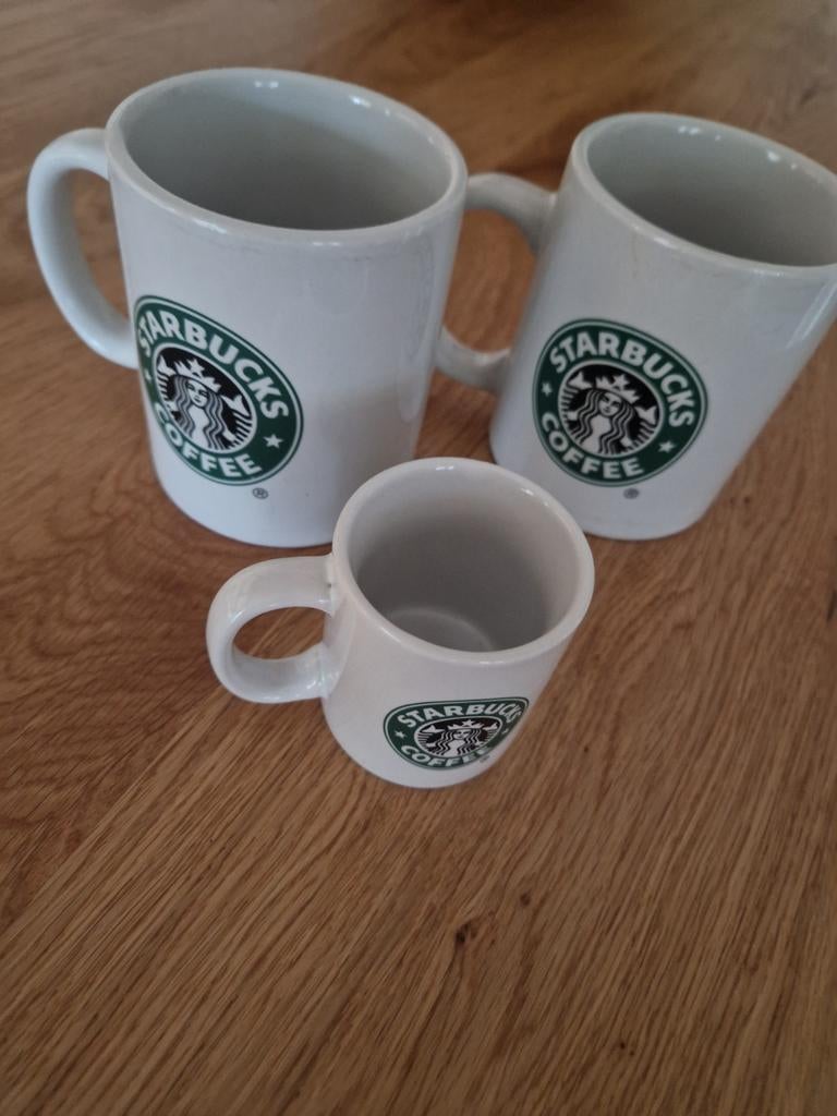 Starbucks mokken, Huis en Inrichting, Ophalen of Verzenden, Zo goed als nieuw, Overige stijlen, Kop(pen) en/of Schotel(s)