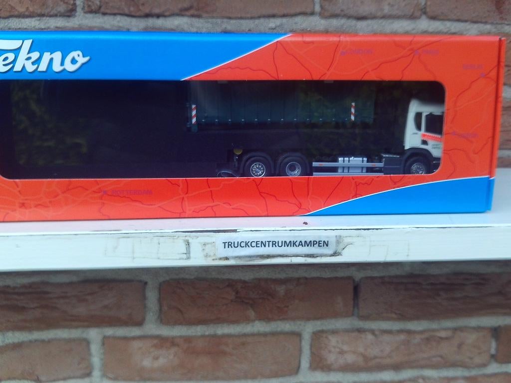 Tekno  Scania  Motorwagen  P370  van  Prezero., Ophalen of Verzenden, Nieuw, Bus of Vrachtwagen, Tekno