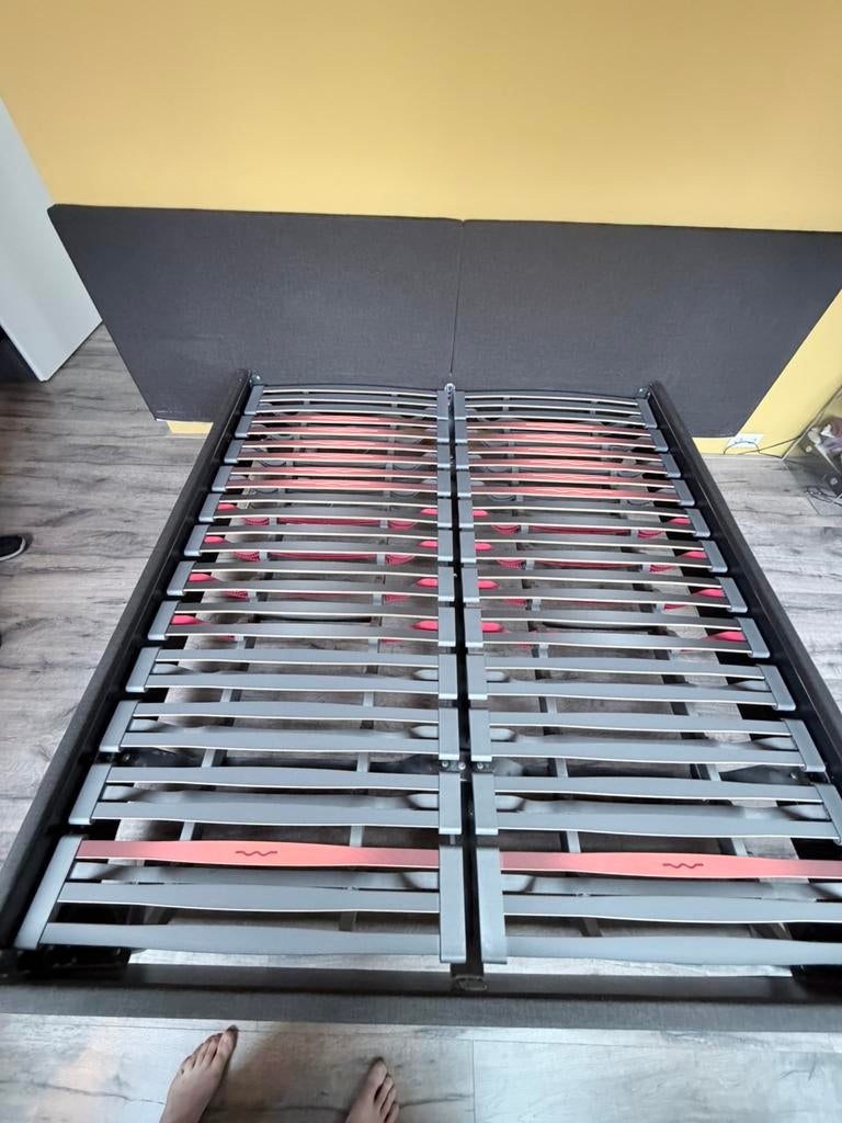 Swissflex lattenbodems 200 x 90 | 2 stuks, Ophalen, Verstelbaar, 90 cm, Eenpersoons