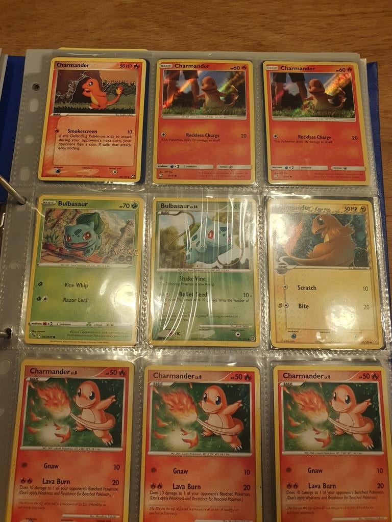 Pokémon kaarten: Charmander, Squirtle, Mew, Bulbasaur, Hobby en Vrije tijd, Verzamelkaartspellen | Pokémon, Ophalen of Verzenden