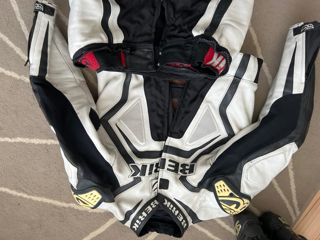 Motor overall pak maat 50, Motoren, Kleding | Motorkleding, Ophalen, Tweedehands, Heren, Combipak