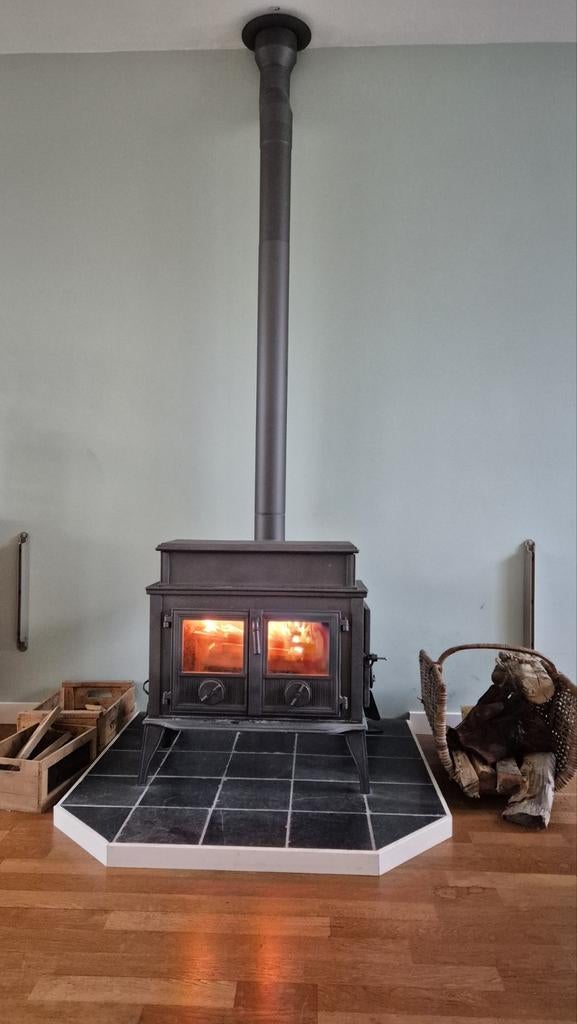 Laxevaags houtkachel, Ophalen, Gebruikt, Hout, Houtkachel