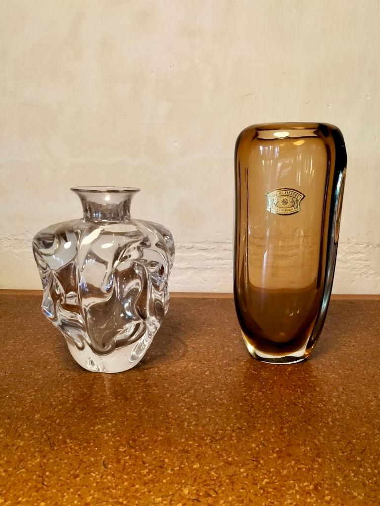 Kristallen vazen Val Saint Lambert, Ophalen of Verzenden