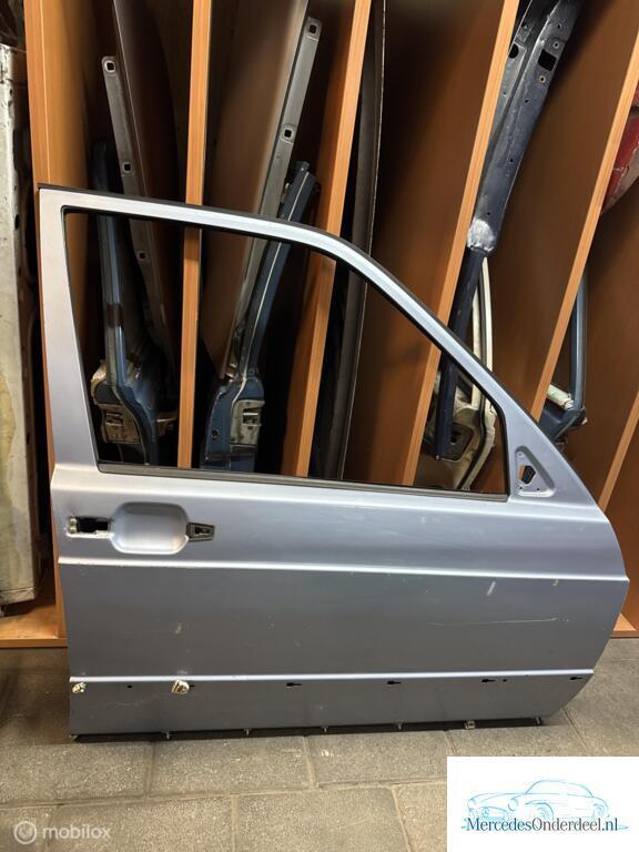 W201 190E 190D deur voordeur rechts bijrijderskant, Gebruikt, Deur, Voor, Ophalen of Verzenden