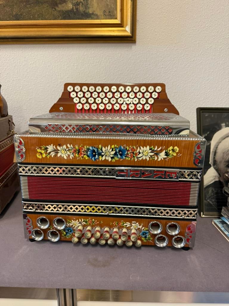 Exclusieve Steirische Harmonika's Topstaat (Öllerer, Ekart), Muziek en Instrumenten, Accordeons, Zo goed als nieuw, Overige merken