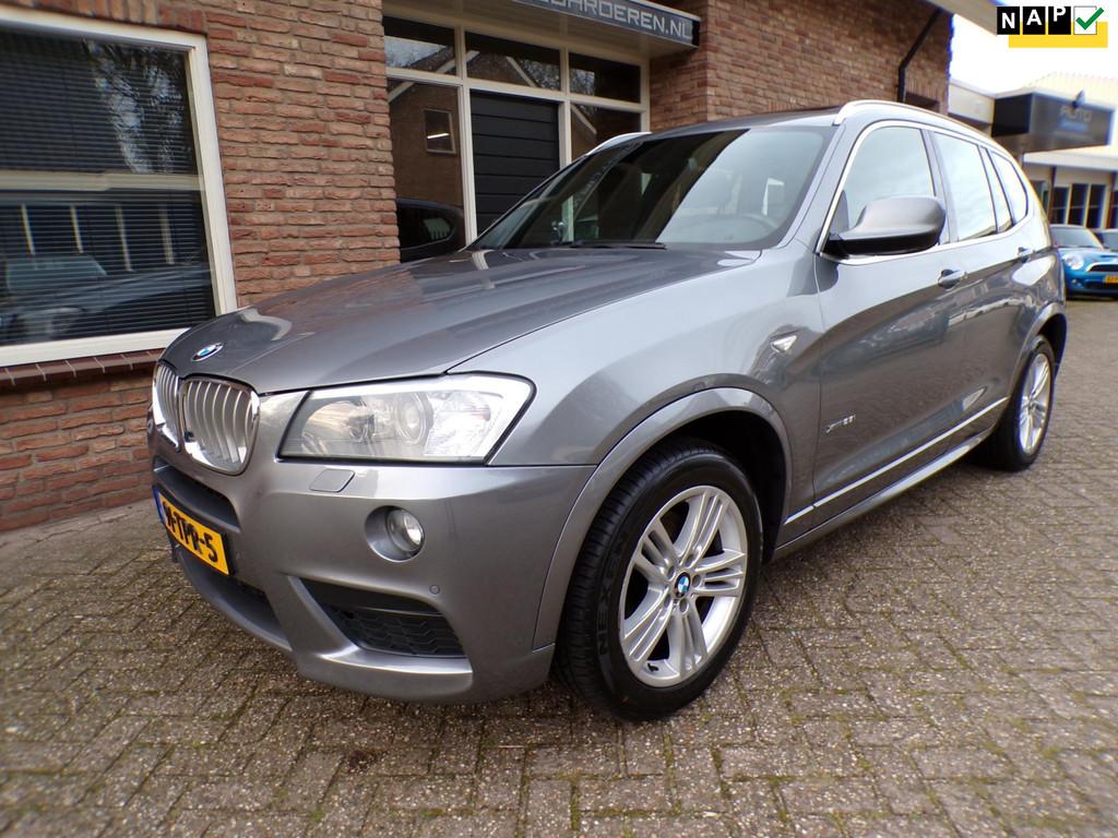 BMW X3 XDrive28i High Executive Automaat / Leder / Panoramad, Auto's, BMW, Automaat, Euro 5, Gebruikt, Zwart