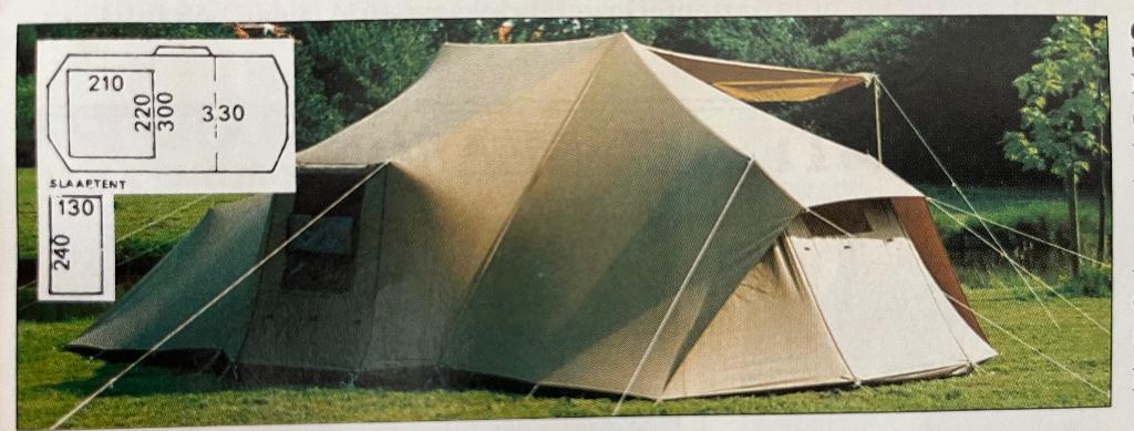 Esvo Seminole tent - zeer compleet!, Ophalen of Verzenden, Gebruikt, Tot en met 5