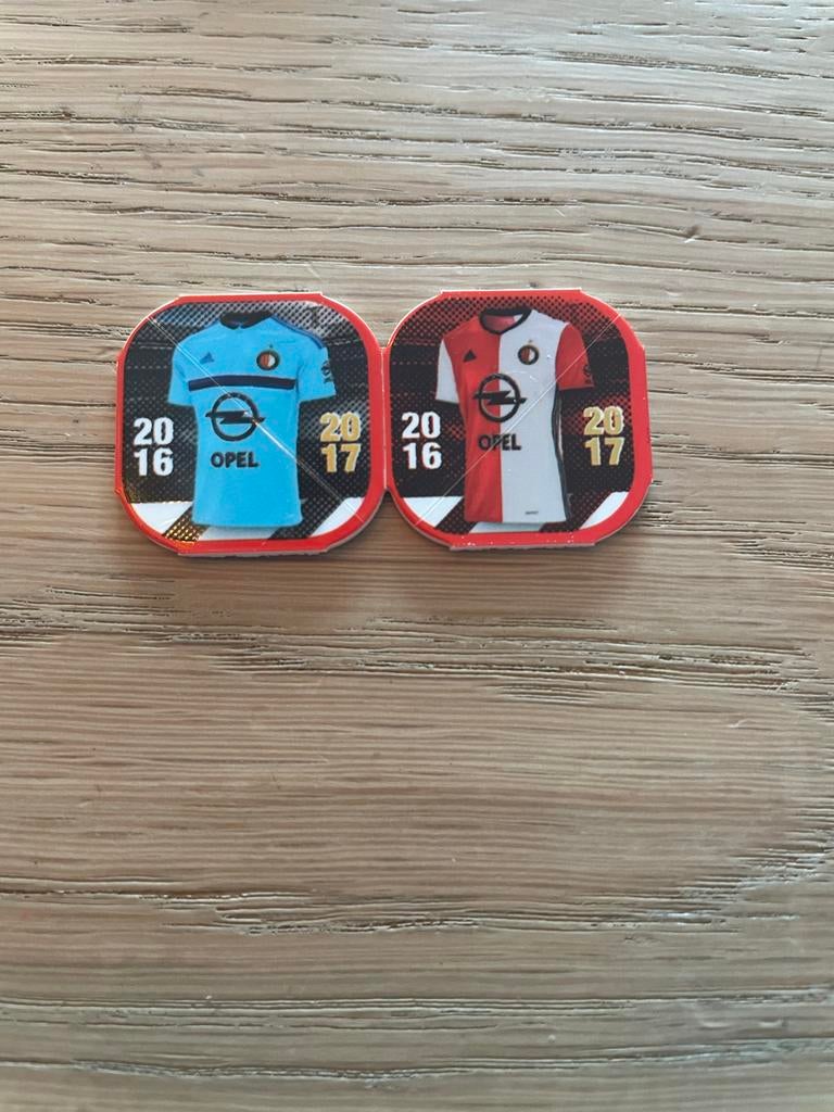 Feyenoord Kampioenschap 2016-2017 Munten (2 stuks), Ophalen of Verzenden, Nieuw, Feyenoord, Overige typen