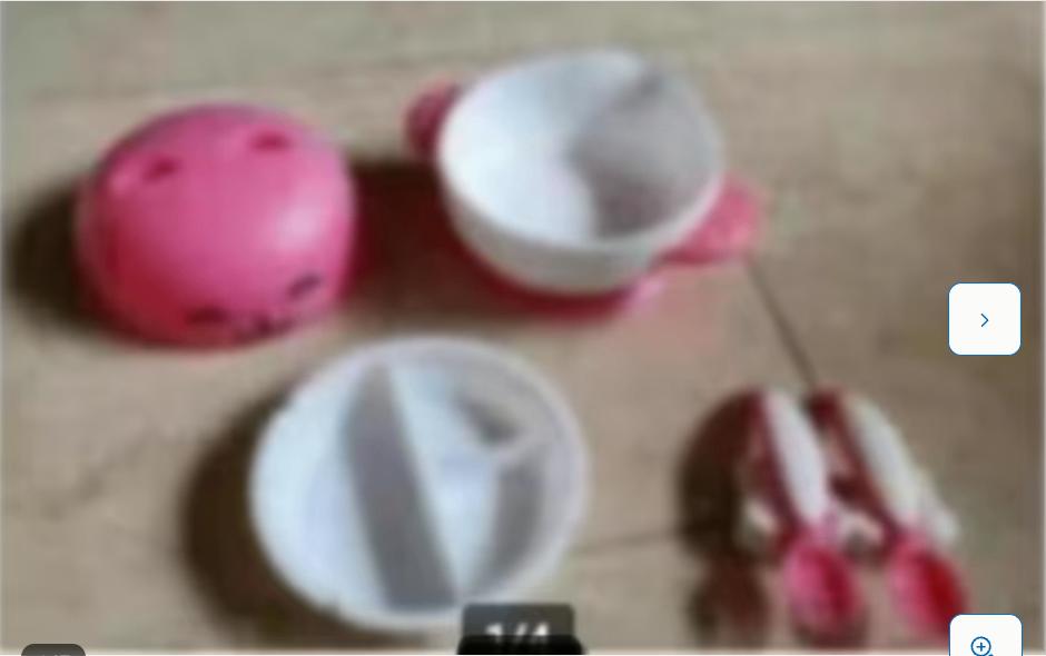 Babyservies roze Nieuw bunny/konijn antibacterieel., Ophalen of Verzenden, Nieuw, Overige typen