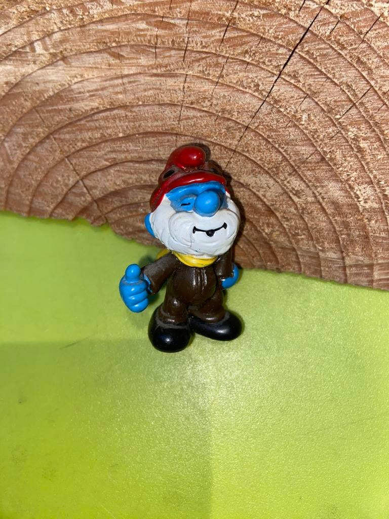Smurfen vliegenier smurf, Ophalen of Verzenden, Zo goed als nieuw, Verschillende Smurfen