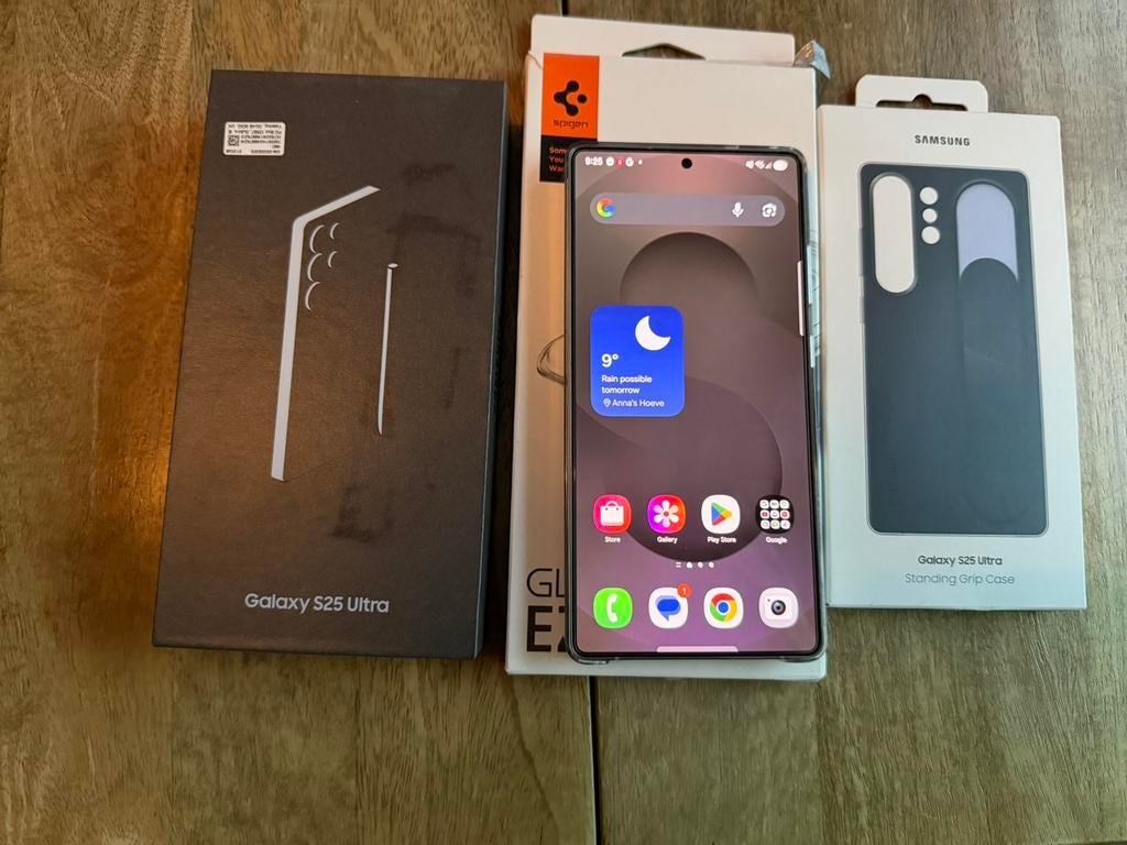 Samsung Galaxy S25 Ultra 512GB, 512 GB, Ophalen, Zo goed als nieuw, Zwart