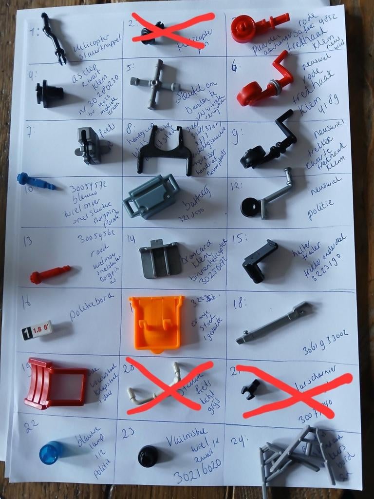 Playmobil losse onderdelen, Ophalen of Verzenden, Zo goed als nieuw, Los playmobil