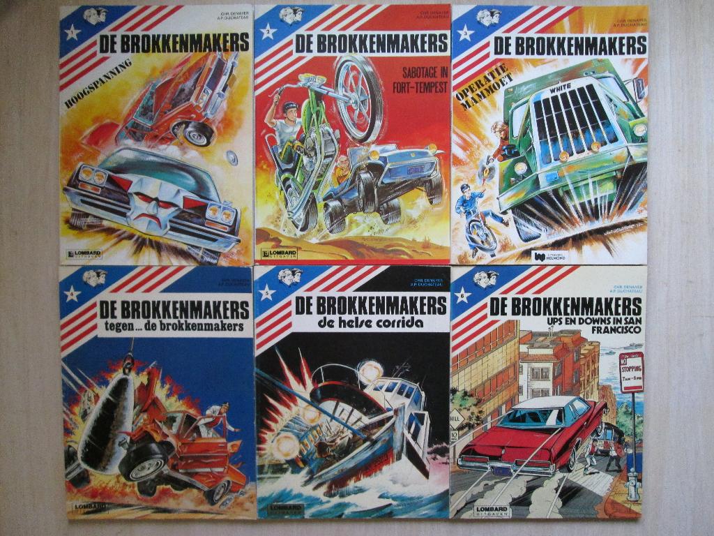 De brokkenmakers, 12 x (SC), Boeken, Stripboeken, Meerdere stripboeken, Ophalen of Verzenden, Gelezen, Denayer & Duchateau