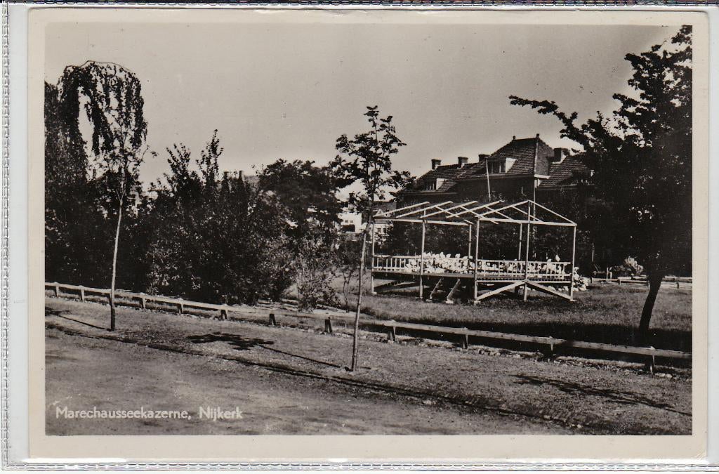 Nijkerk Marechaussee Kazerne, Verzenden, 1920 tot 1940, Ongelopen, Gelderland