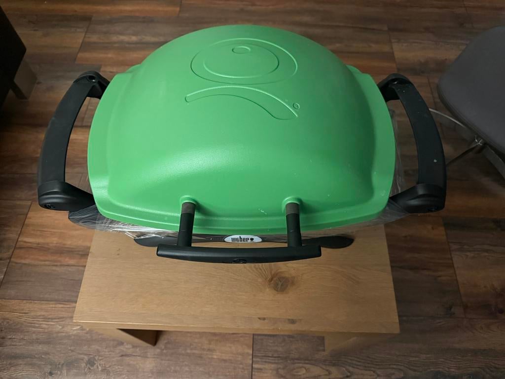 Weber Q1400 elektrische barbecue zgan!, Ophalen, Zo goed als nieuw