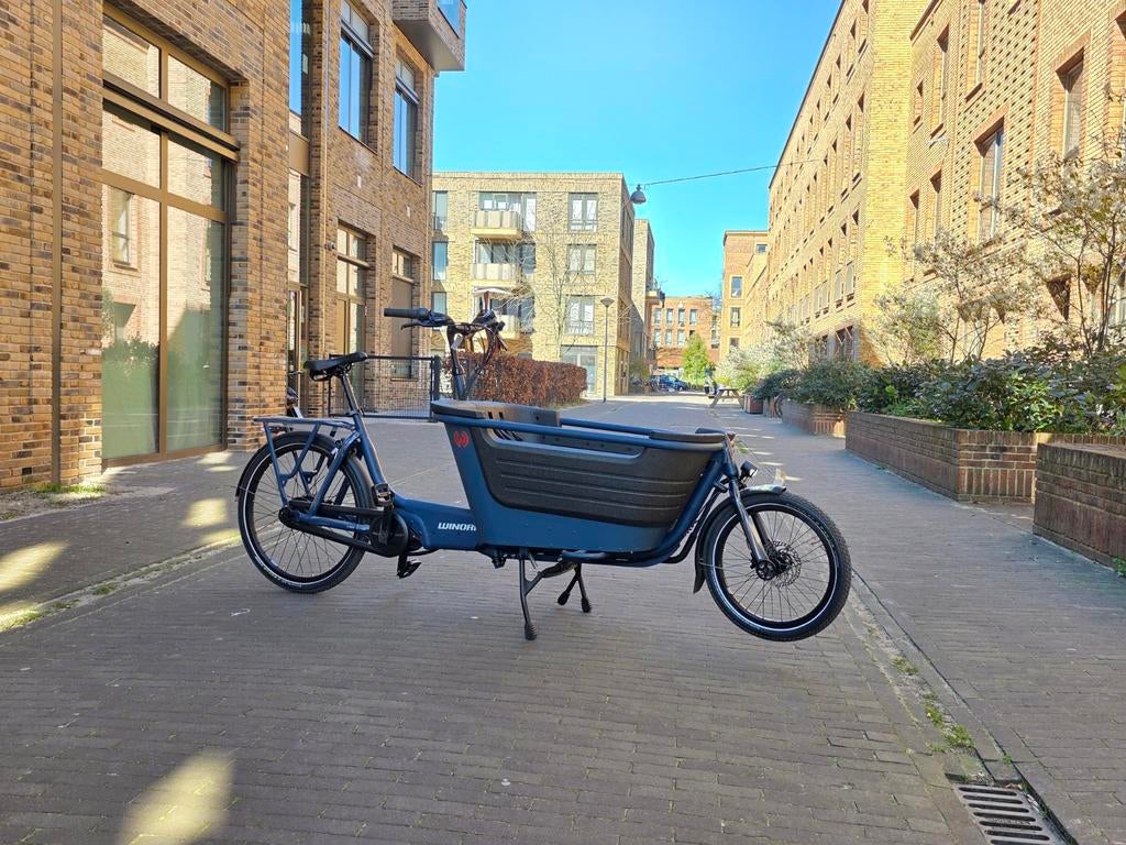 Nieuwe Winora Fub 2 bakfiets - Ideaal voor 2 kinderen, Overige merken, Gebruikt, Info@winora.com, Elektrisch