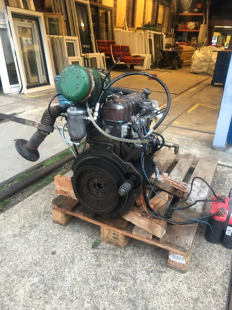 Gereviseerde Perkins 4107, Doe-het-zelf en Verbouw, Motoren, Ophalen, Zo goed als nieuw, Dieselmotor, 1400 tot 1800 rpm