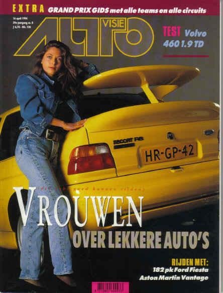 Autovisie 8 1994 : BMW 325td / 320i - Ford Fiesta XR2i - TVR, Ophalen of Verzenden, Gelezen, Algemeen