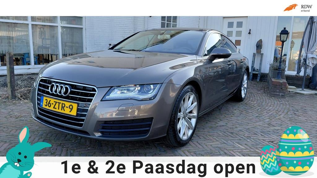Audi A7 Sportback 2.8 FSI Quattro Pro Line plus Automaat NL, Euro 5, Gebruikt, 2773 cc, Met garantie (alle)