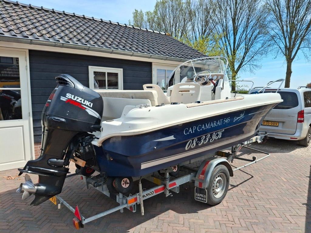 Jeanneau Cap Camarat 5.45 Limited 140 pk, Ophalen, Zo goed als nieuw, 3 tot 6 meter, Buitenboordmotor