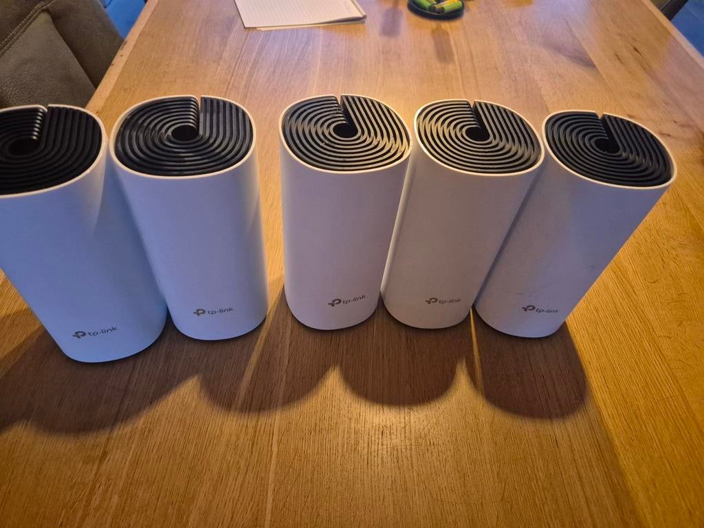 5x TP-Link Deco M4 Mesh WiFi Systeem - Uitstekende Dekking, Ophalen of Verzenden, Zo goed als nieuw, Router, TP-Link