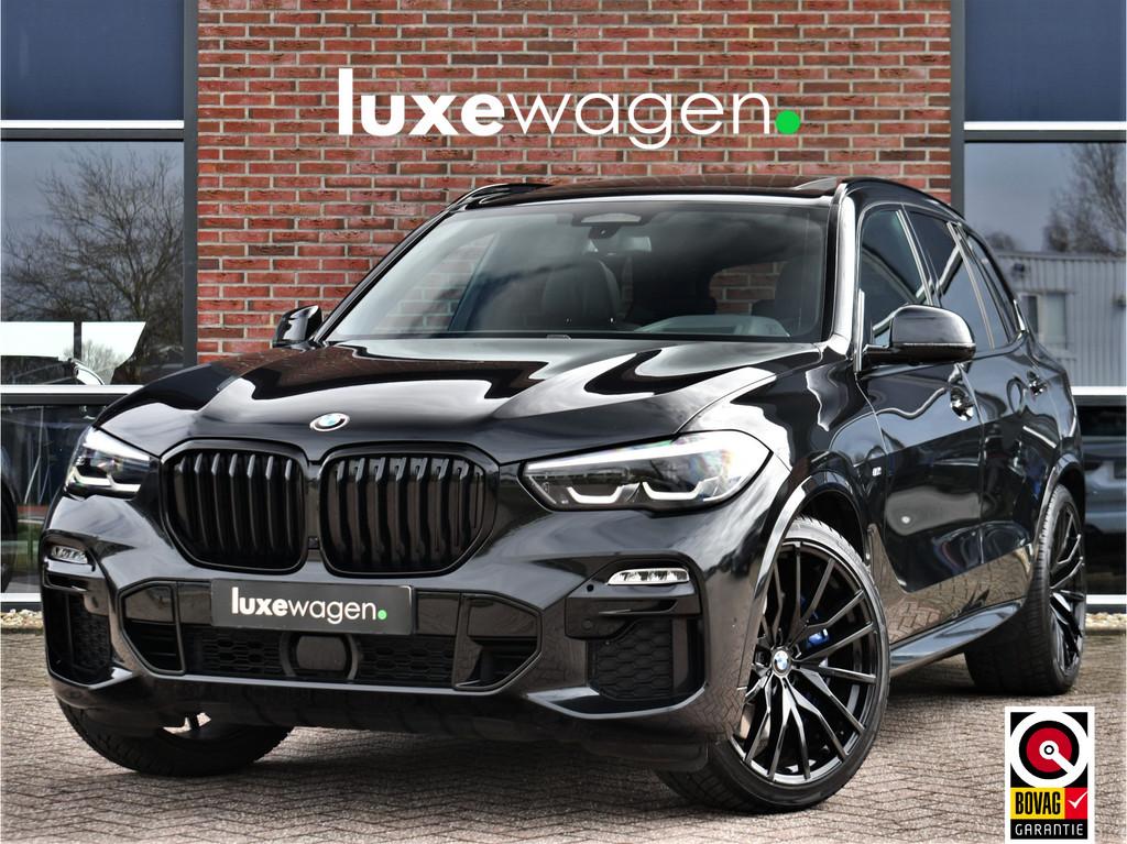 BMW X5 xDrive40d M-Sport 7pers Pano Luchtv ACC Trekh H/K HUD, Automaat, Adaptive Cruise Control, Gebruikt, 2993 cc