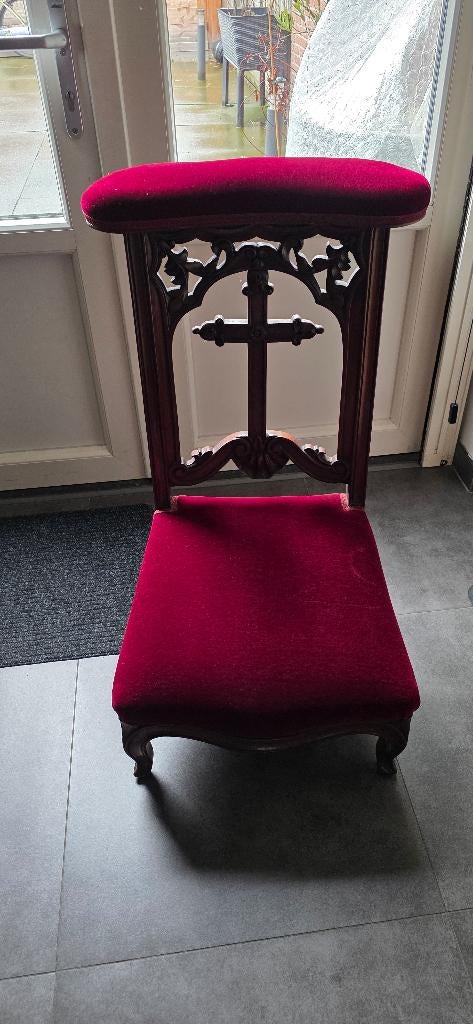 Bid stoel antiek, Ophalen, Gebruikt