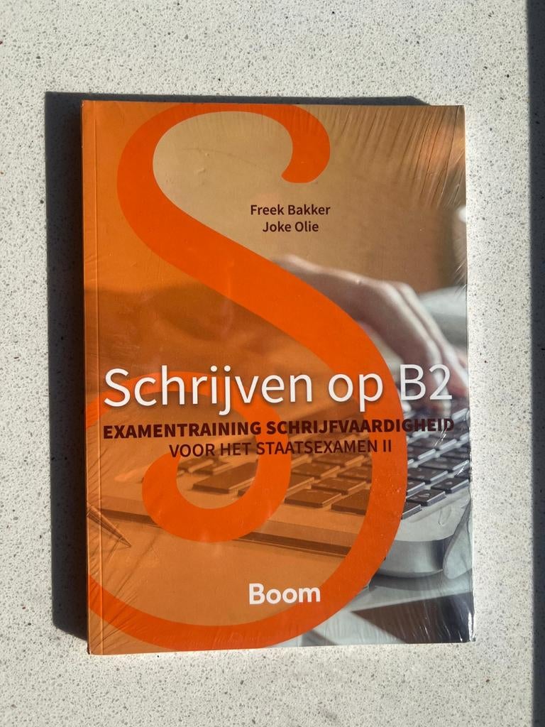 Schrijven op B2 Examentraining, Nieuw, Ophalen of Verzenden, Freek Bakker, Joke Olie, Alpha