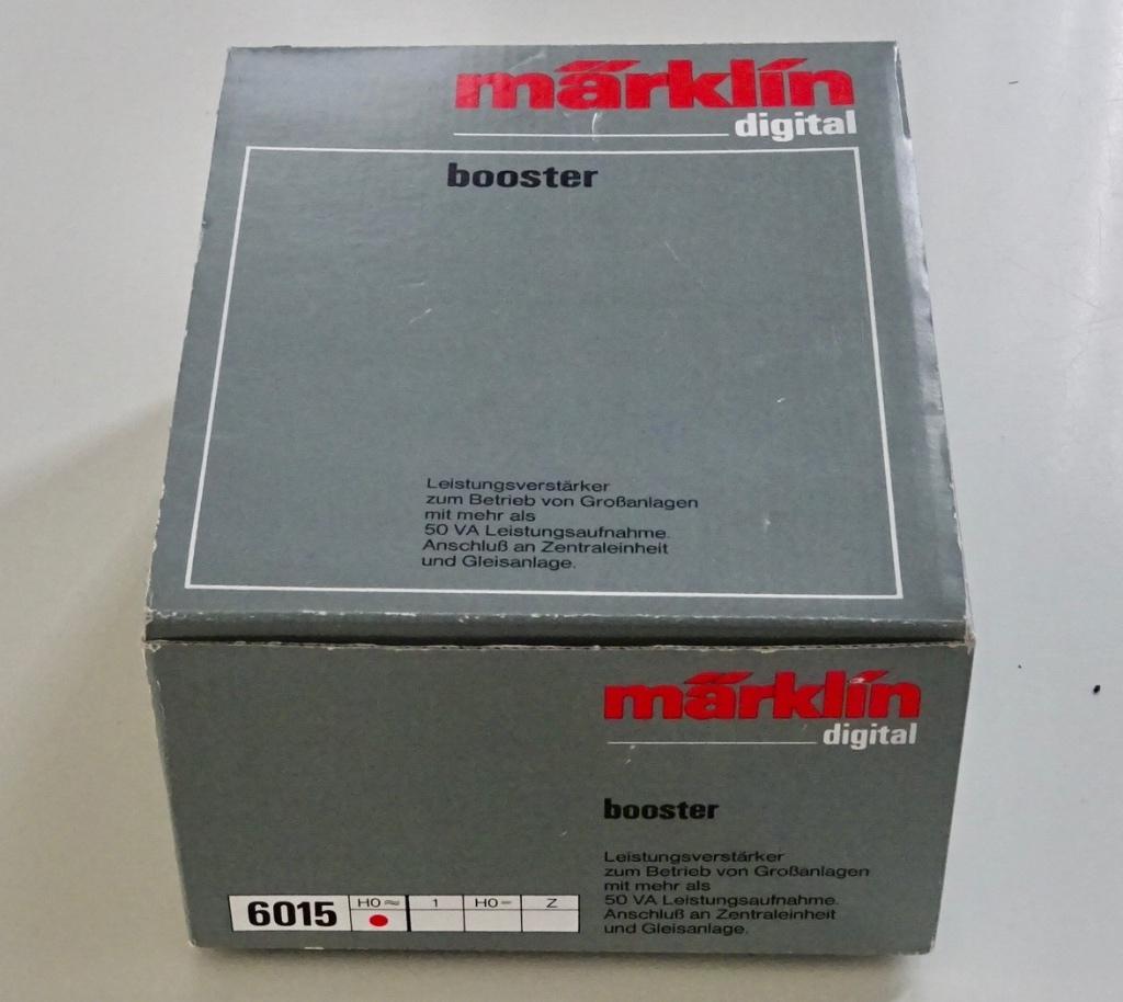 6015 Marklin Booster, Transformator of Voeding, Gebruikt, Gelijkstroom, Ophalen of Verzenden