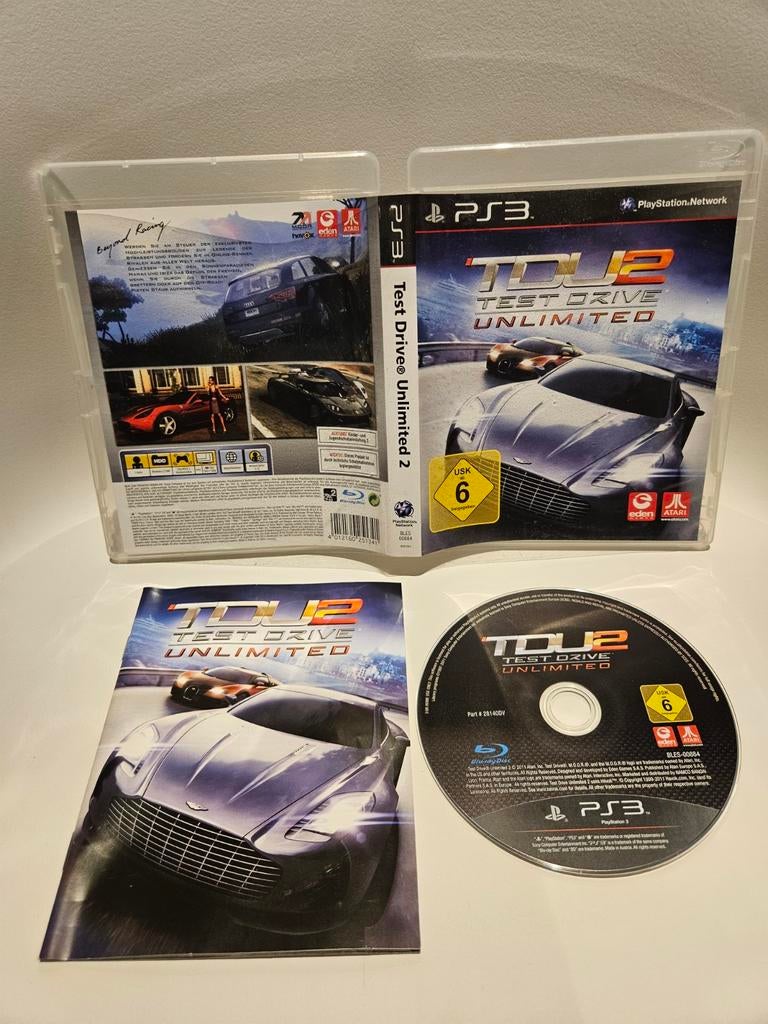Test Drive Unlimited 2 PS3, Spelcomputers en Games, 1 speler, Racen en Vliegen, Ophalen of Verzenden, Zo goed als nieuw