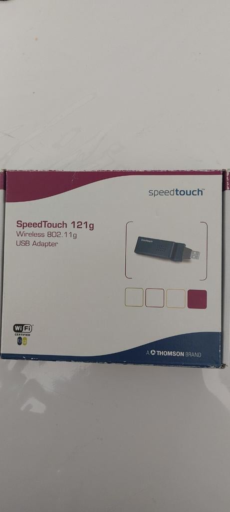 Speedtouch 121G Wireless 802.11g USB Adapter, Ophalen of Verzenden, Gebruikt, Speedtouch