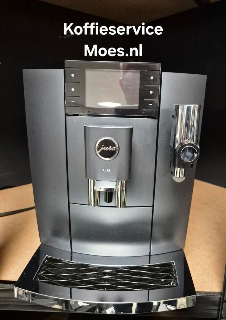 JURA E8 ED COSMIC BLACK DEMO €1049,-, 10 kopjes of meer, Ophalen of Verzenden, Koffiemachine