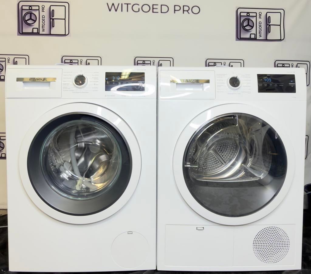 Bosch Serie 4 Wasmachine & Warmtepompdroger A+++ (2024), 8 tot 10 kg, Ophalen of Verzenden, 85 tot 90 cm, 1600 toeren of meer