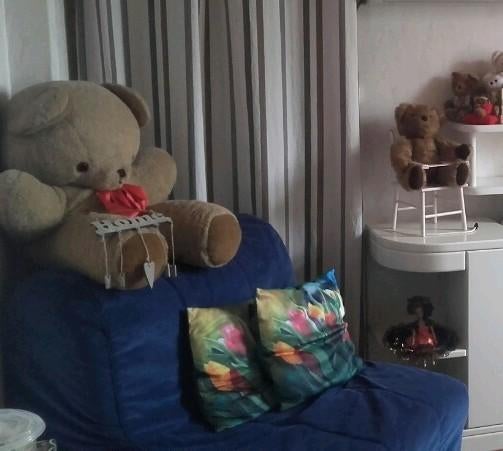 STOELHOES IKea slaapstoel blauw rib, Ophalen, Blauw, Eén