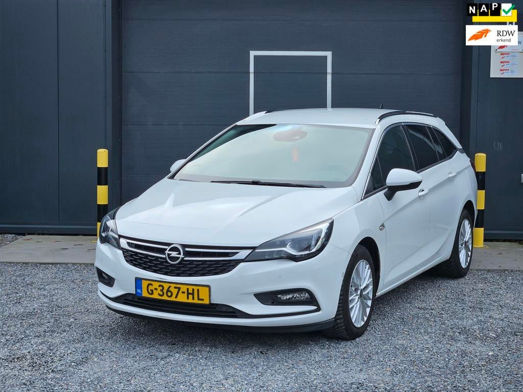 Opel Astra Sports Tourer 1.6 Turbo Innovation Vol optie en o, Voorwielaandrijving, Gebruikt, 4 cilinders, 1650 kg